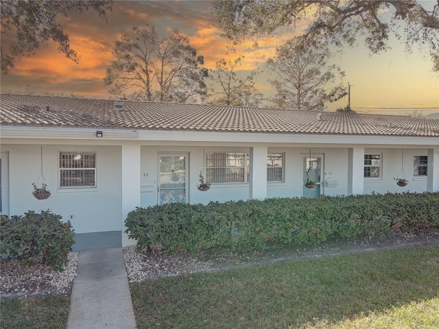 view of ranch-style house