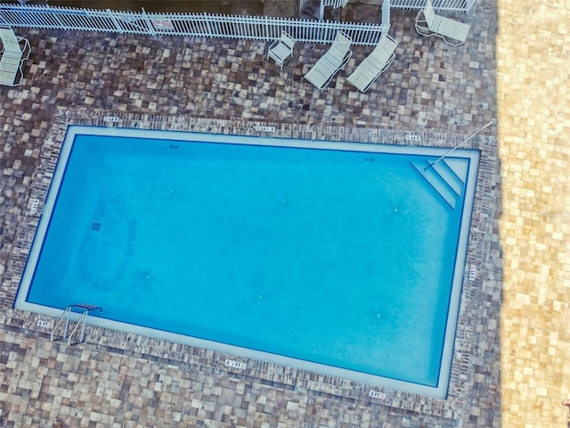 view of pool