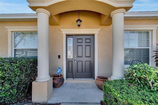 view of property entrance