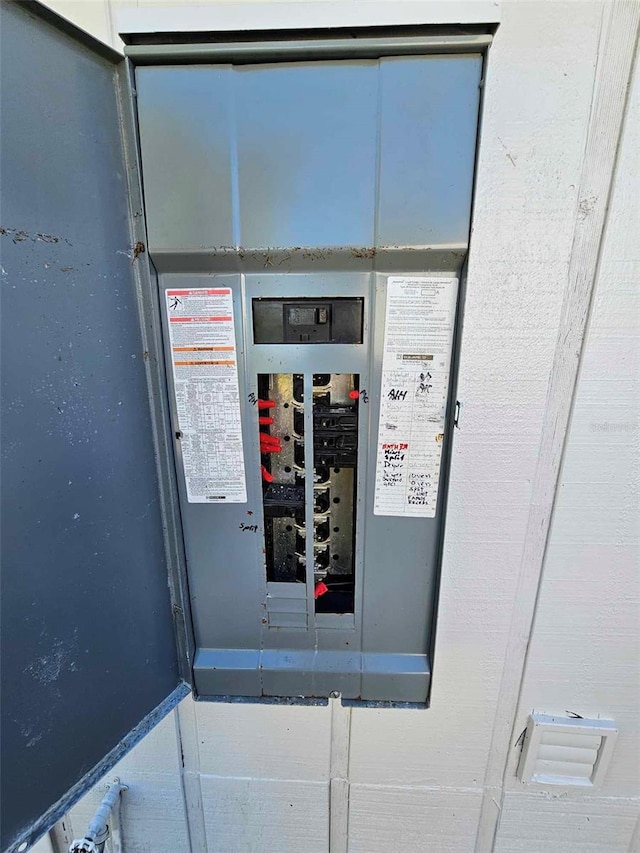 utilities with electric panel