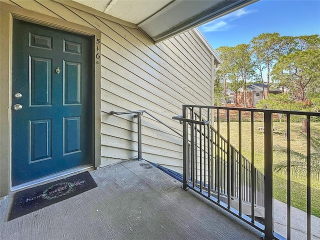 view of entrance to property