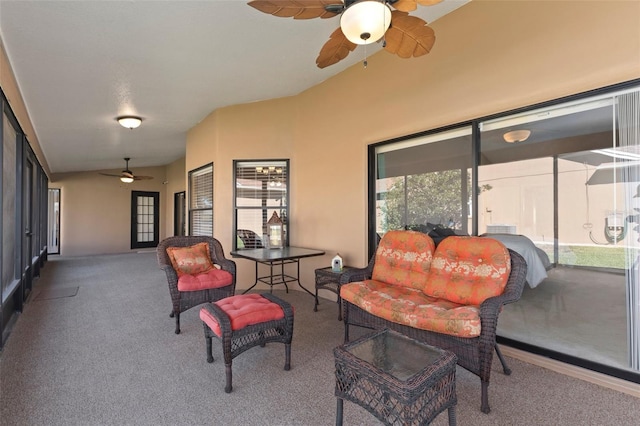 sunroom featuring a healthy amount of sunlight