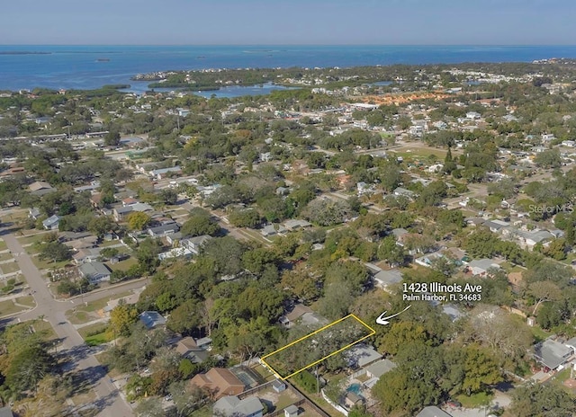 1428 Illinois Ave, Palm Harbor, FL 34683 - aerial view of a nearby body of water