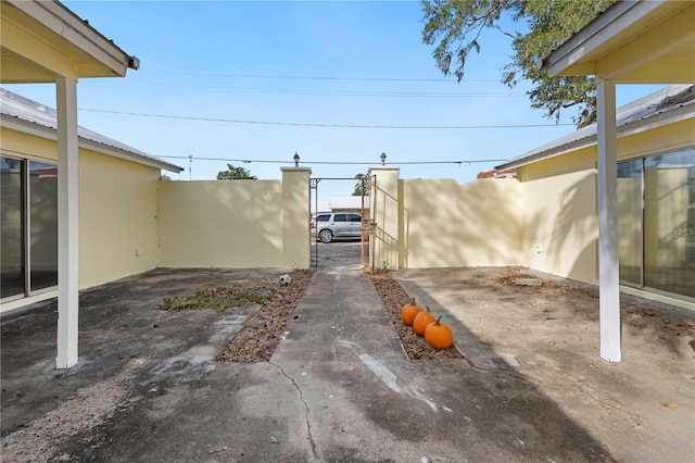 view of patio