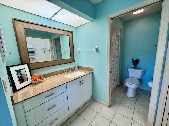 4452 Weybridge St Unit 74, Sarasota, FL 34235 - bathroom with vanity and tile patterned flooring