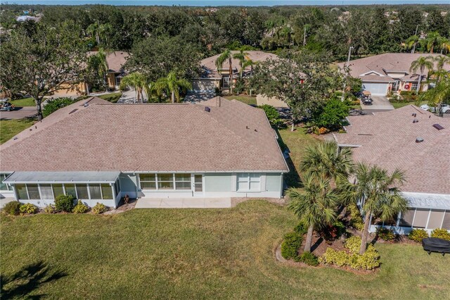1257 Corinth Greens Dr Unit 1257, Sun City Center, FL 33573 - view from above of property