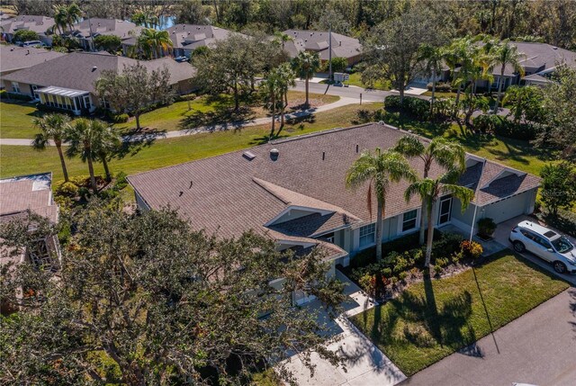 1257 Corinth Greens Dr Unit 1257, Sun City Center, FL 33573 - aerial view of residential area