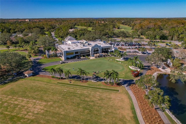 122 E Cypress Ct Unit 22, Oldsmar, FL 34677 - bird's eye view featuring a water view