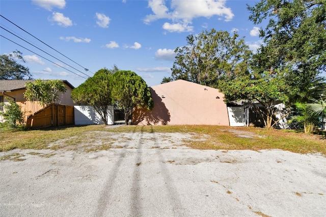 view of property exterior