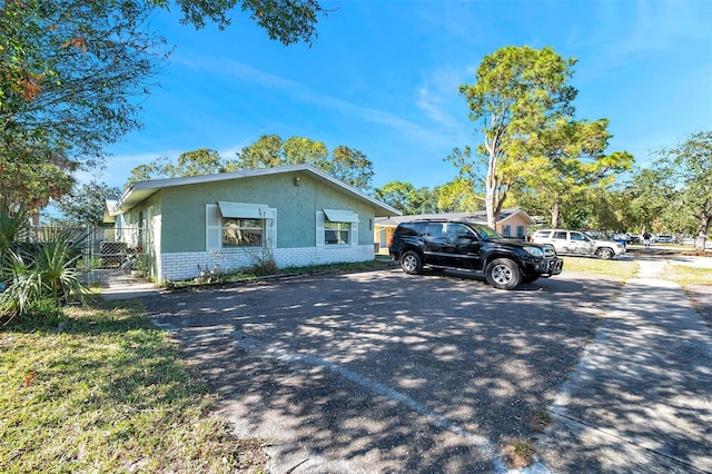 view of side of property