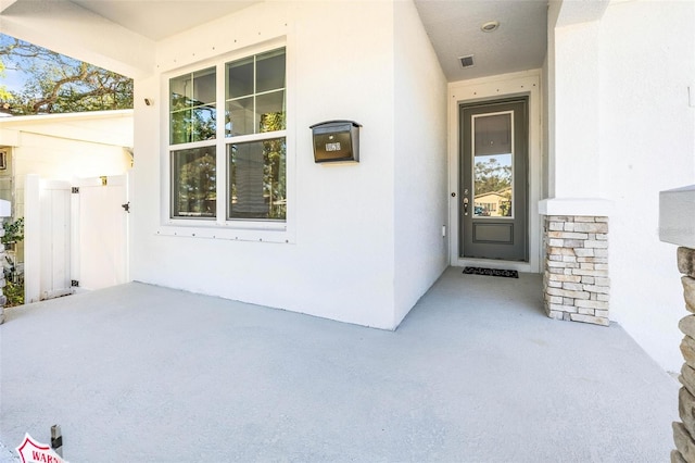 view of property entrance