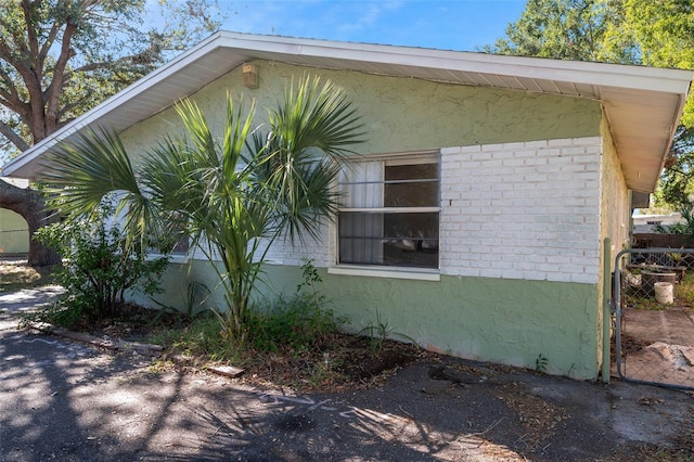 view of side of property