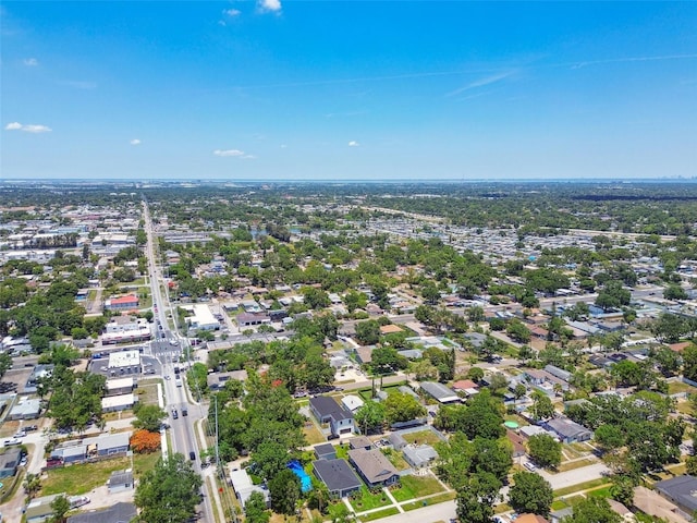 2735 36th Ave N, Saint Petersburg, FL 33713 - aerial view of property and surrounding area with nearby suburban area
