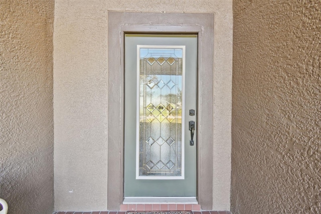 view of entrance to property