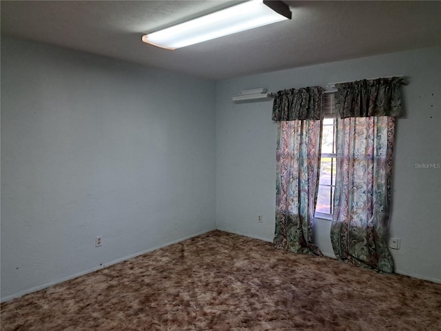 spare room featuring carpet floors