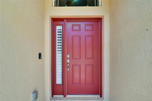 view of property entrance