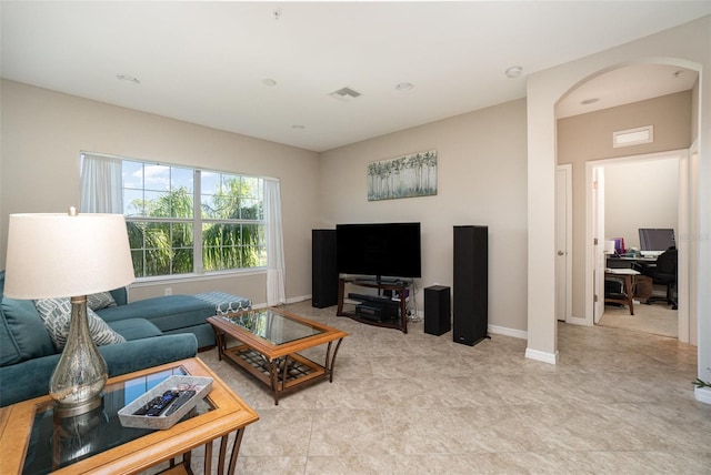 view of living room