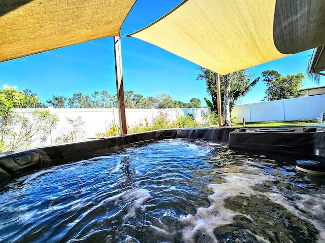 view of pool