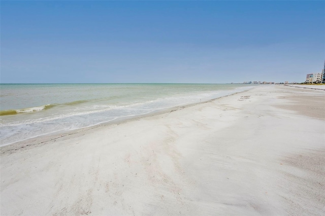 water view featuring a view of the beach