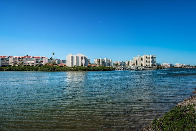 property view of water