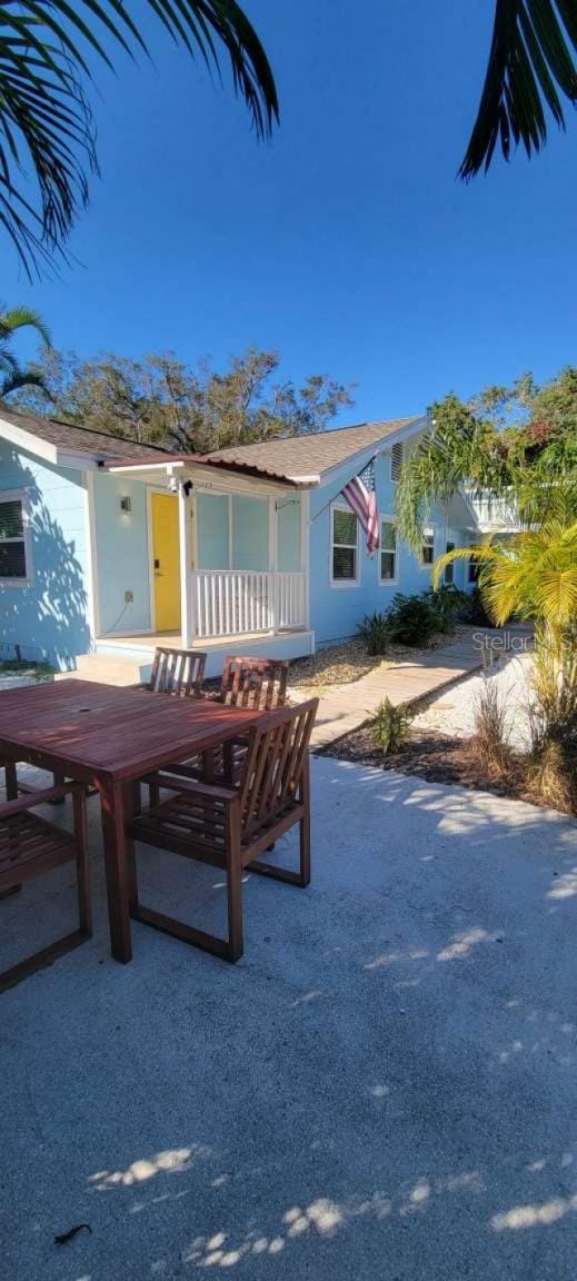 exterior space featuring a patio