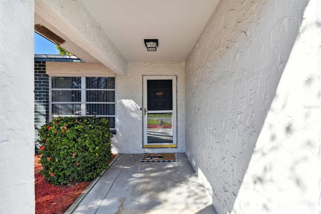 view of entrance to property