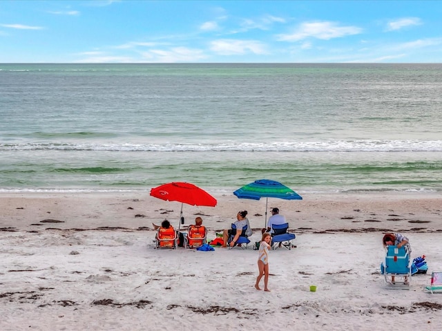 10116 Gulf Blvd Unit 502W, Saint Petersburg, FL 33706 - water view featuring local beach