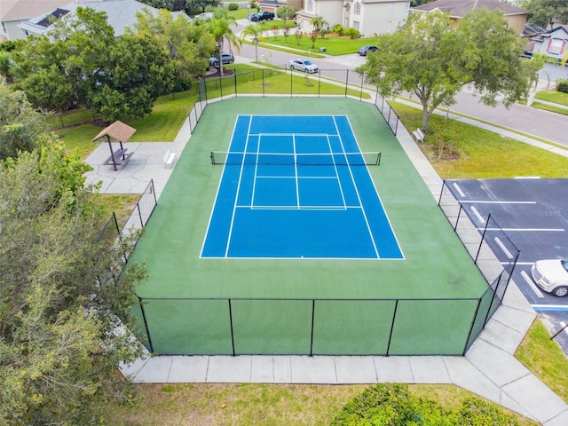 view of sport court with basketball court