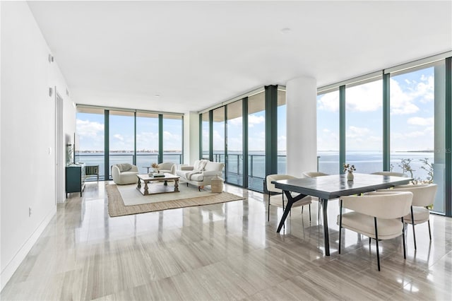 2912 W Santiago St Unit 404, Tampa, FL 33629 - sunroom with a water view