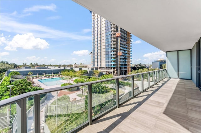 2912 W Santiago St Unit 404, Tampa, FL 33629 - balcony featuring view of pool area