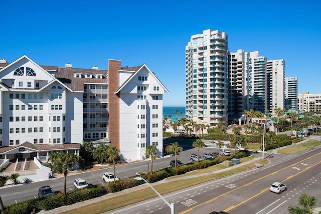1591 Gulf Blvd Unit 504S, Clearwater Beach, FL 33767 - view of property with a view of city and a water view