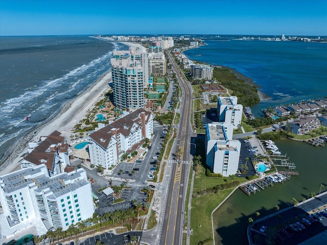 1591 Gulf Blvd Unit 504S, Clearwater Beach, FL 33767 - view of urban area featuring extended coastline