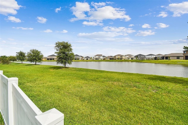 property view of water