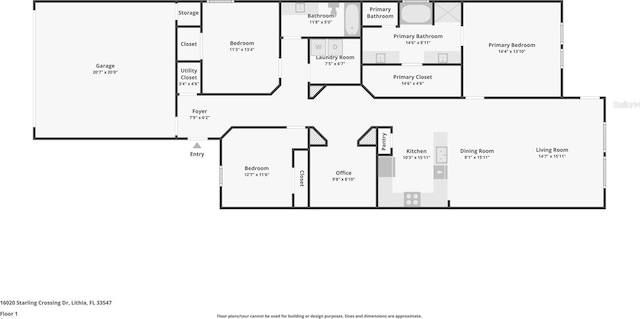 16020 Starling Crossing Dr, Lithia, FL 33547 - photo 36