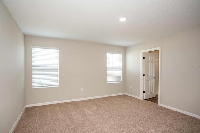 empty room featuring carpet and a healthy amount of sunlight