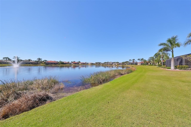 property view of water