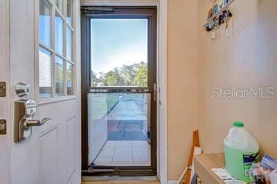 doorway featuring plenty of natural light