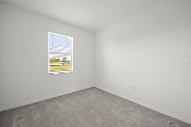 empty room with carpet floors