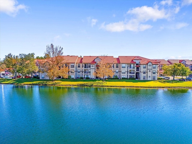 property view of water