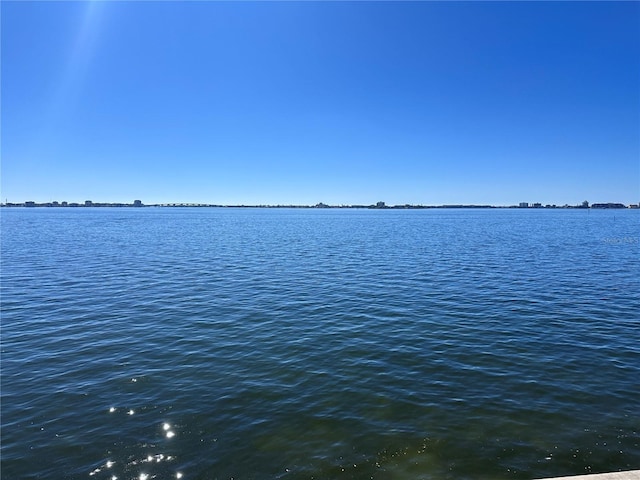 view of water feature