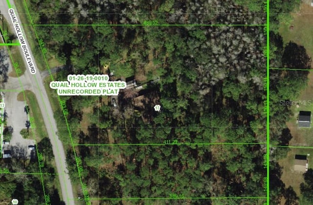 6906 Quail Hollow Blvd, Wesley Chapel, FL 33544 - aerial view of property's location