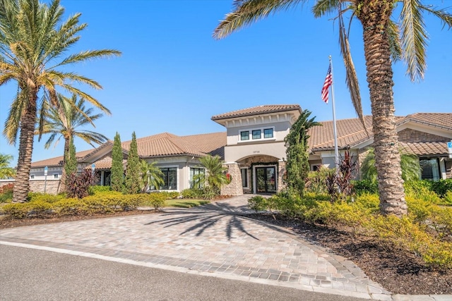 view of mediterranean / spanish home