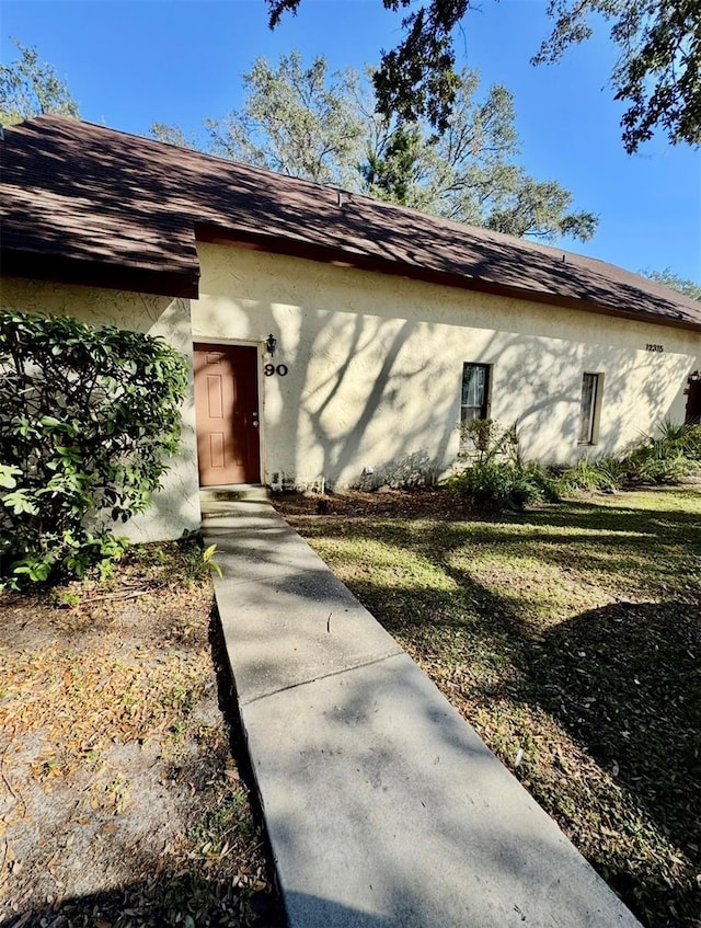 view of property exterior