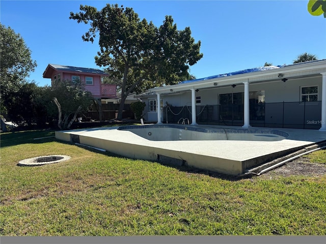 exterior space featuring a patio