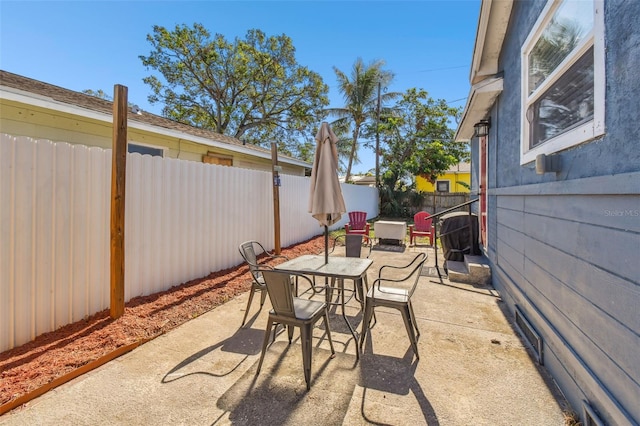 view of patio / terrace