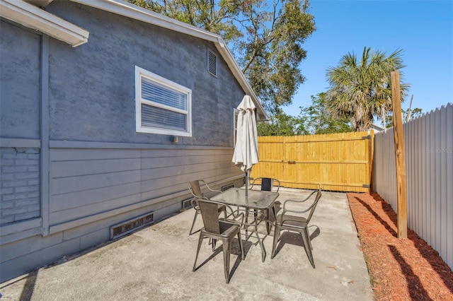 view of patio / terrace