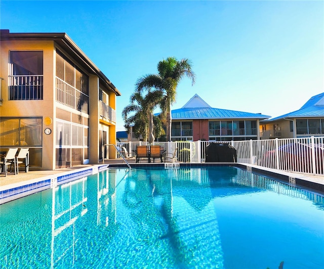 view of swimming pool