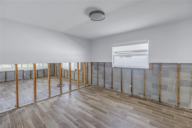 bonus room featuring light hardwood / wood-style floors