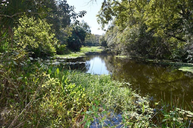 view of water feature