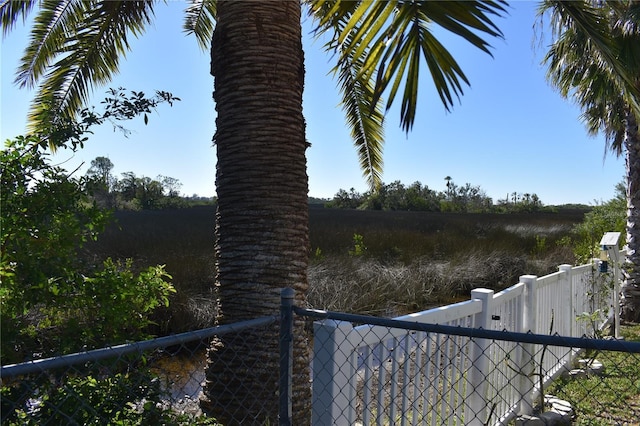 view of water feature featuring a rural view